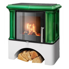 Kachlová kamna ABX Ikaria exklusive Zelená